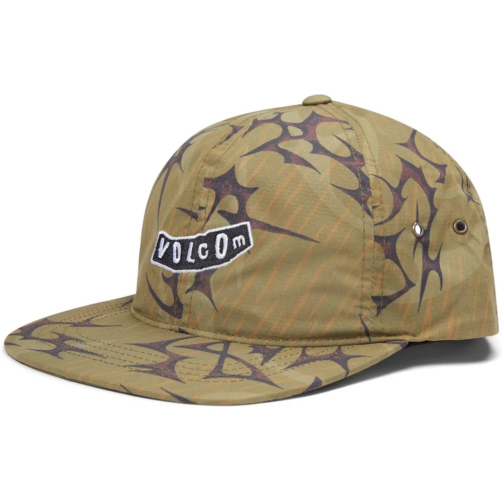 Volcom Stone Trip Camo Green Hat Brand New